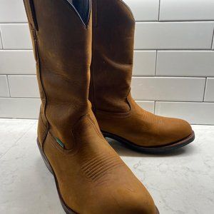 Men's DAN POST Albuquerque Waterproof Western Work Boots, SIZE 14EW